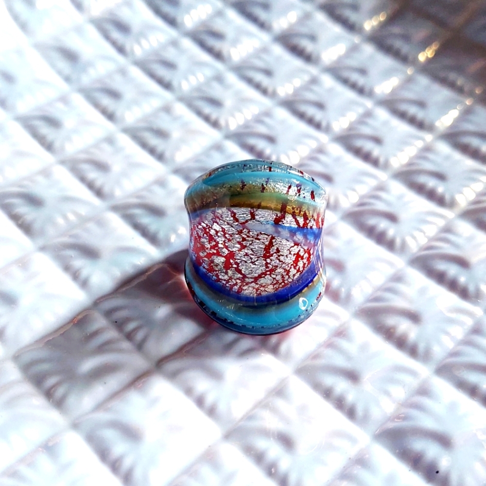 Colorful Glass Ring